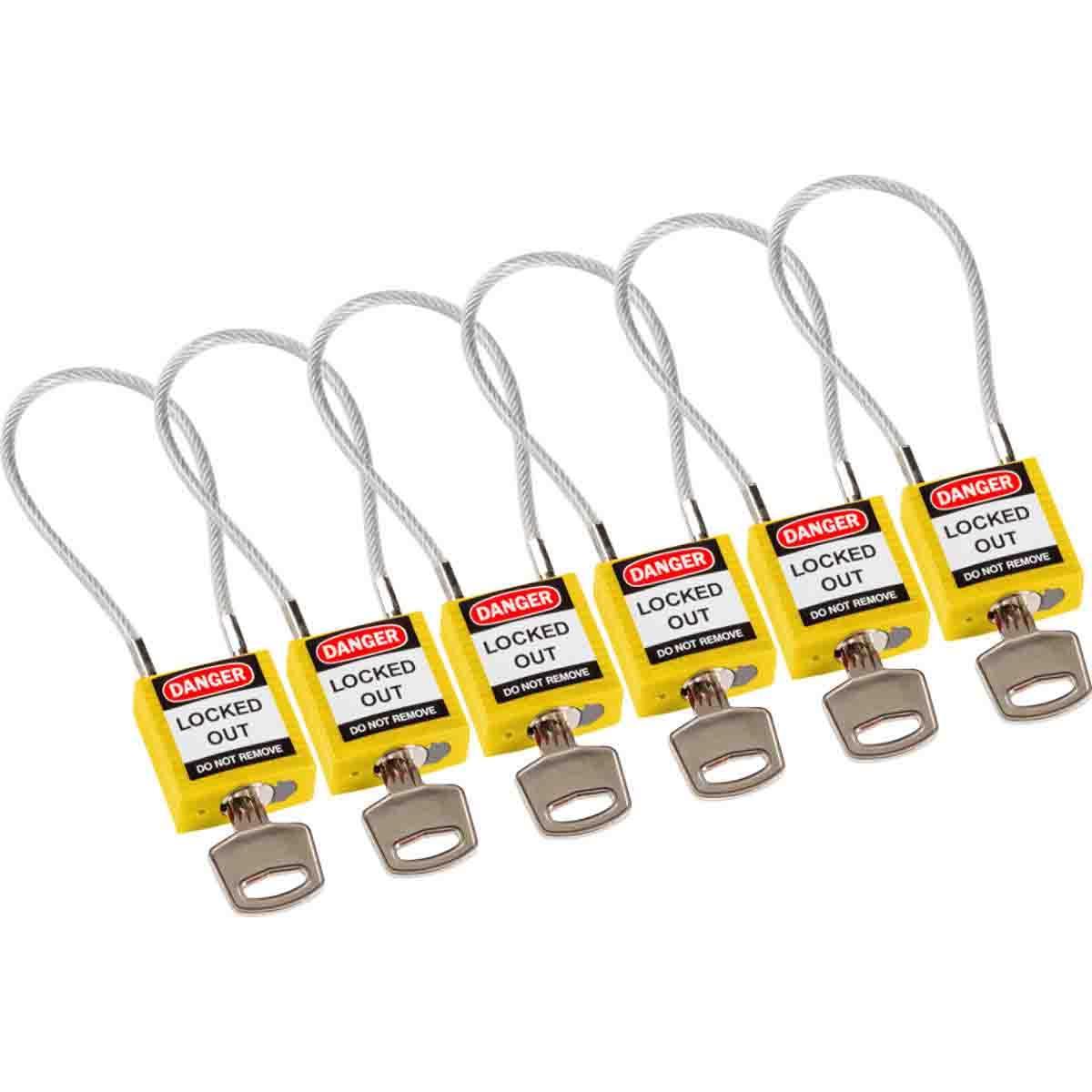 Brady® 146129 Lockout Padlocks