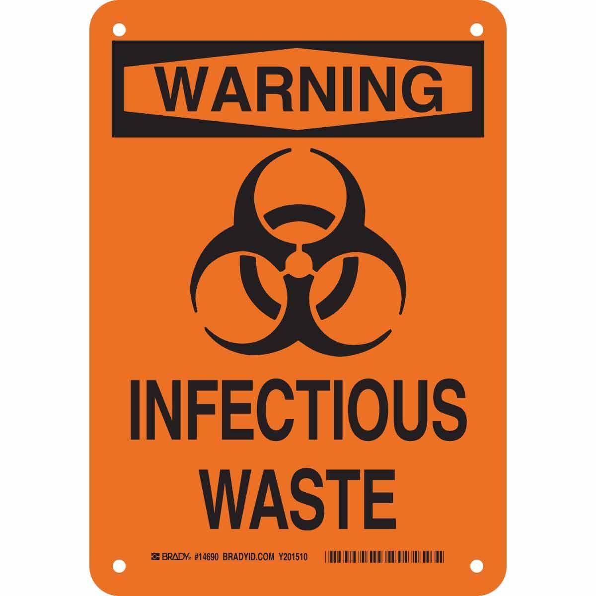 Brady® 14690 Chemical & Hazardous Material Signs