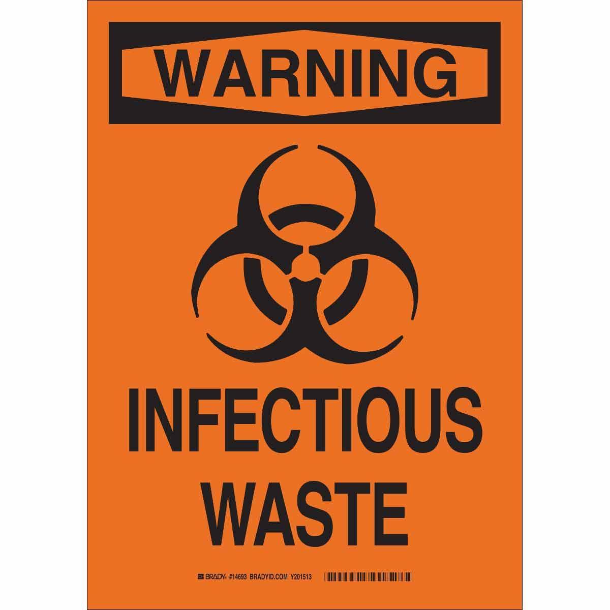Brady® 14693 Chemical & Hazardous Material Signs