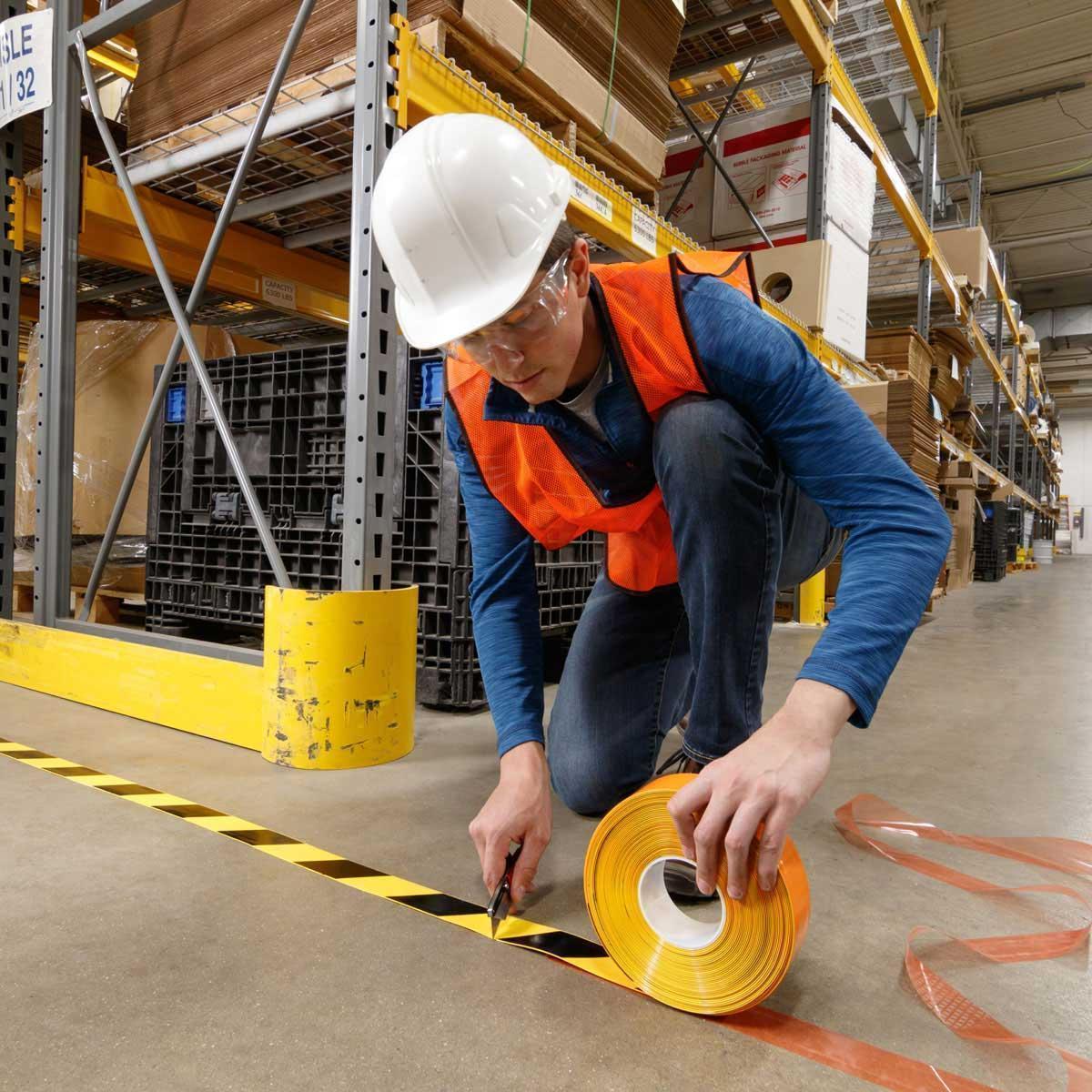 Brady® 149630 Pavement, Floor & Egress Marking Tape & Strips