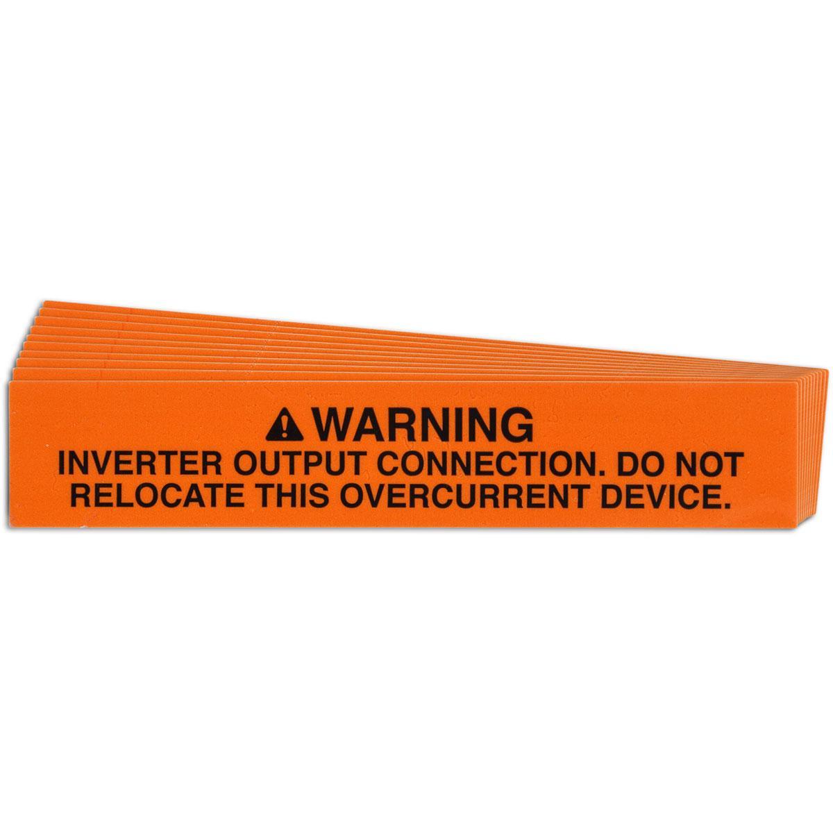 Brady® 149844 Solar Installation Labels