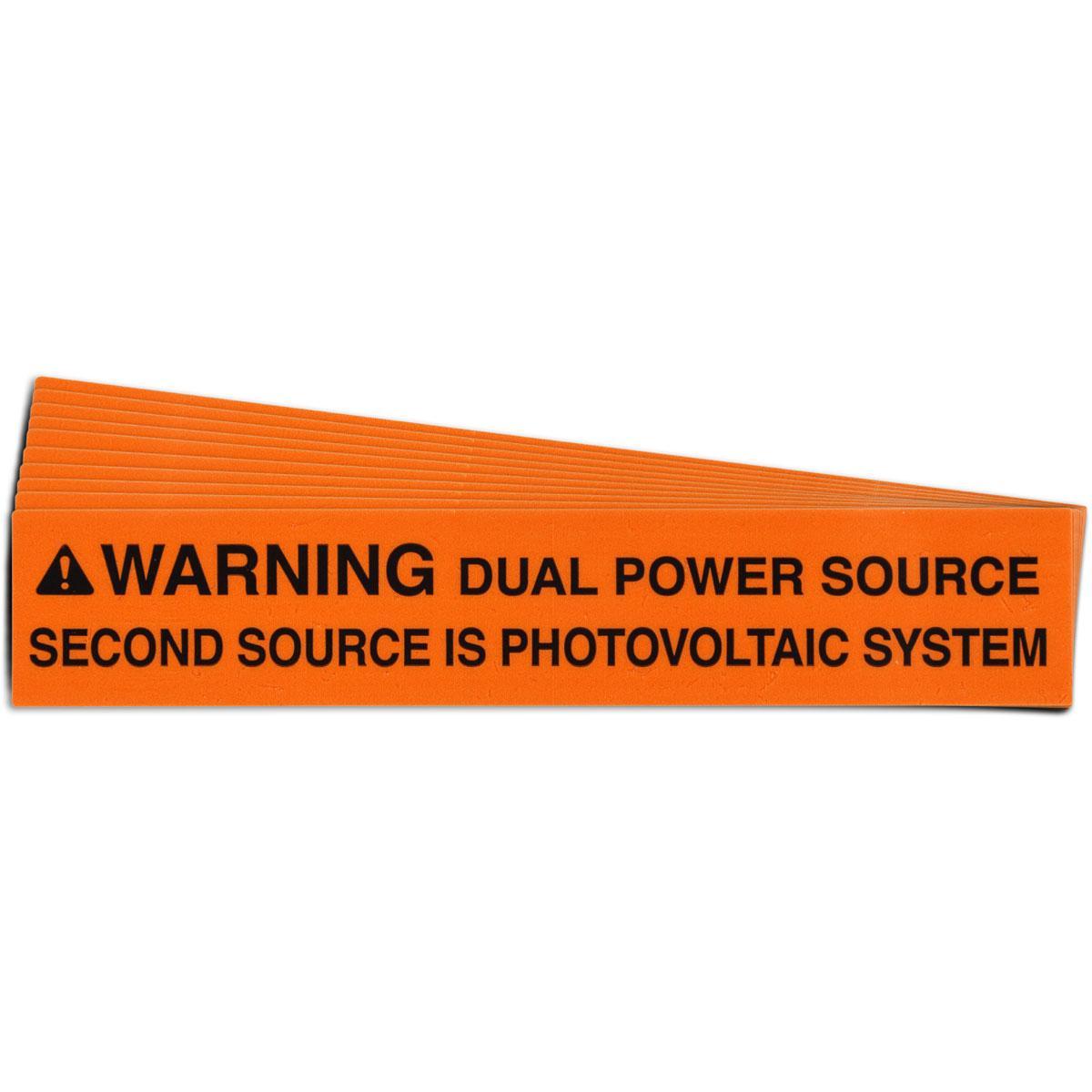 Brady® 149887 Solar Installation Labels