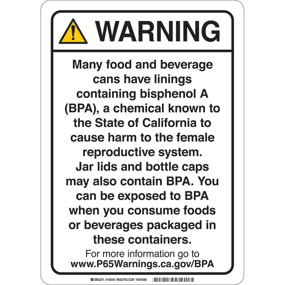 Brady® 150448 Right-To-Know Signs