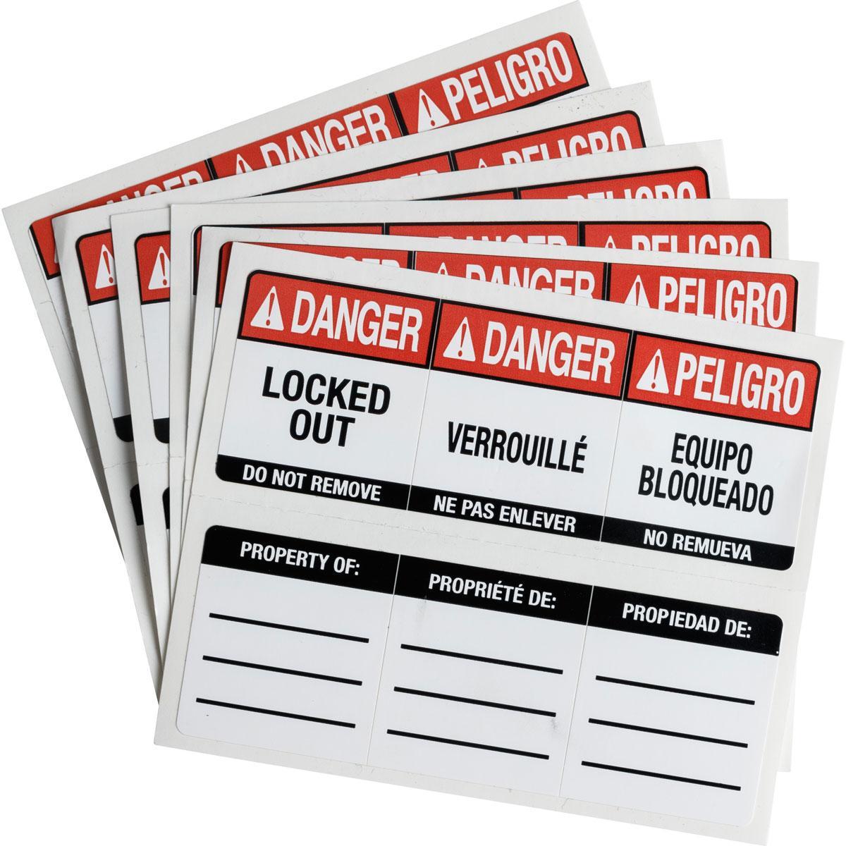 Brady® 150555 Safety & Facility Labels