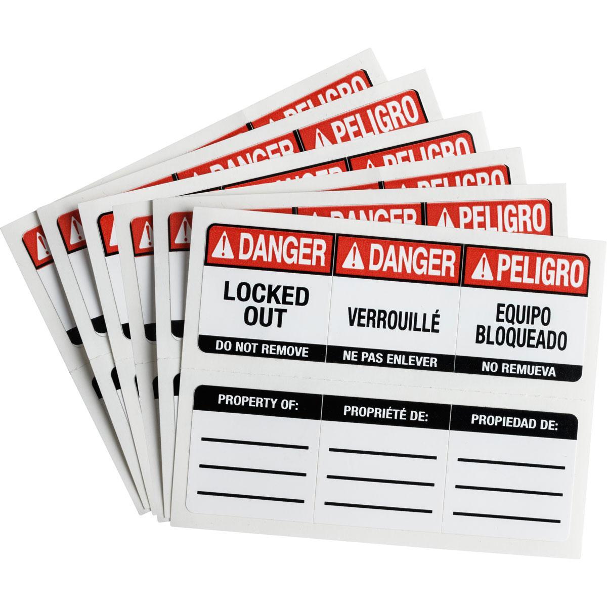Brady® 150556 Safety & Facility Labels