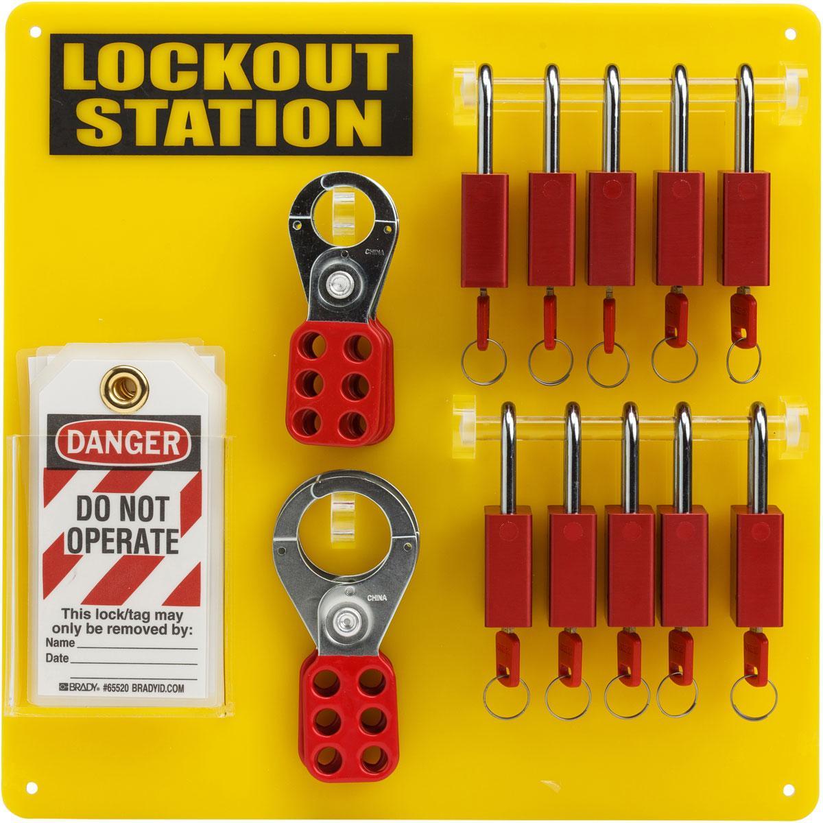 Brady® 150962 Lockout Stations & Kits