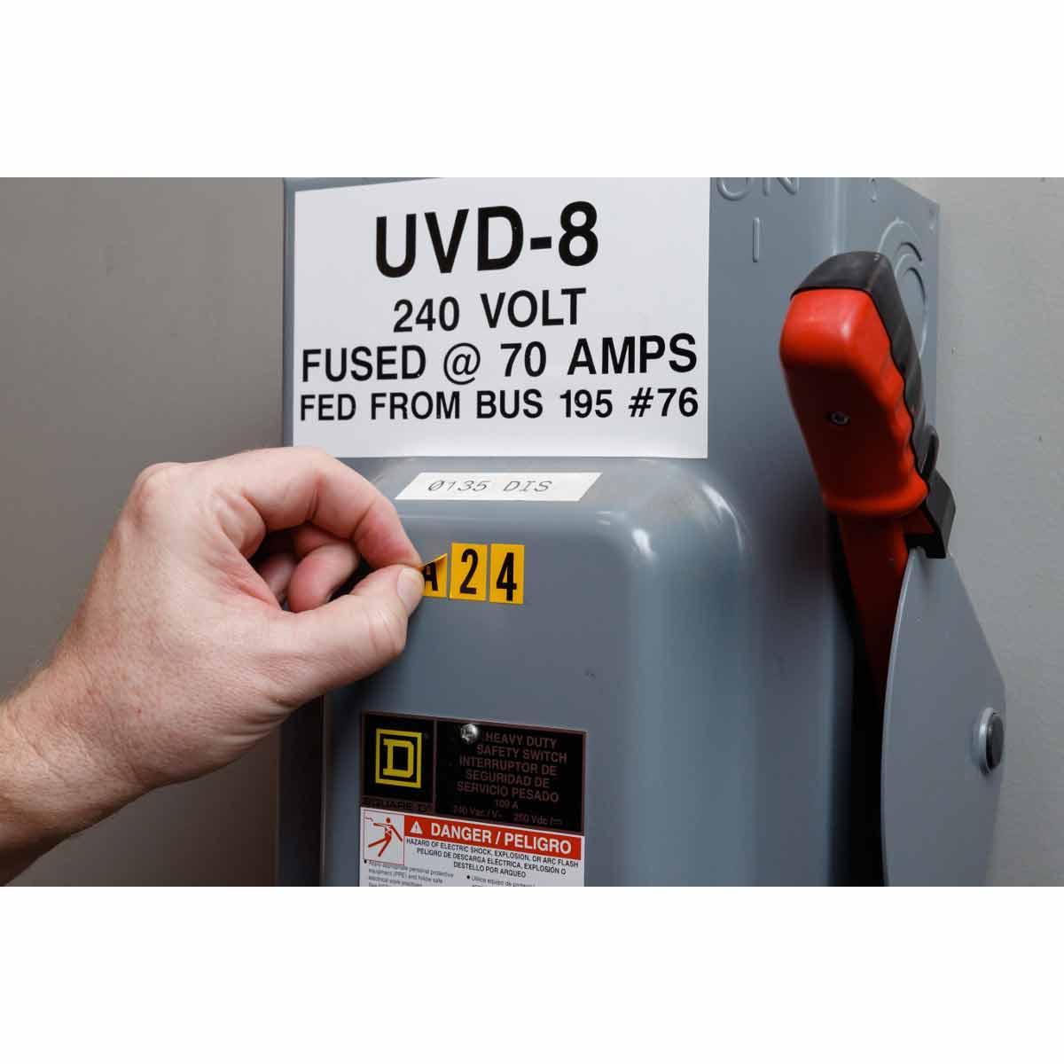 Brady® 34238 Letters & Numbers