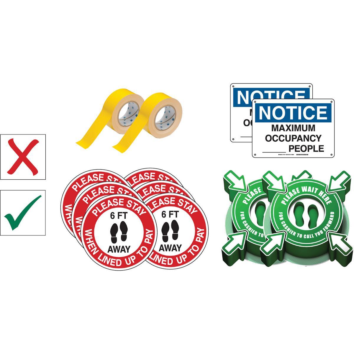 Brady® 152025 Office & Facility Signs