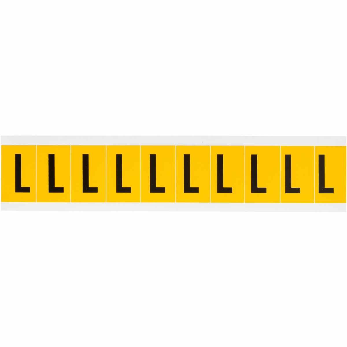 Brady® 1530-L Letters & Numbers