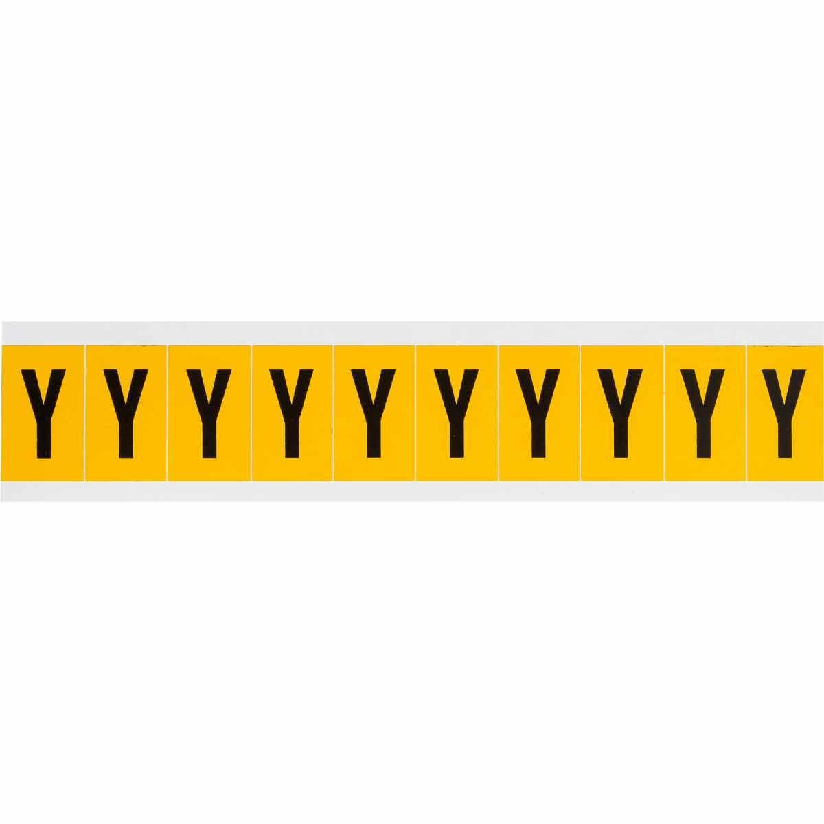 Brady® 1530-Y Letters & Numbers