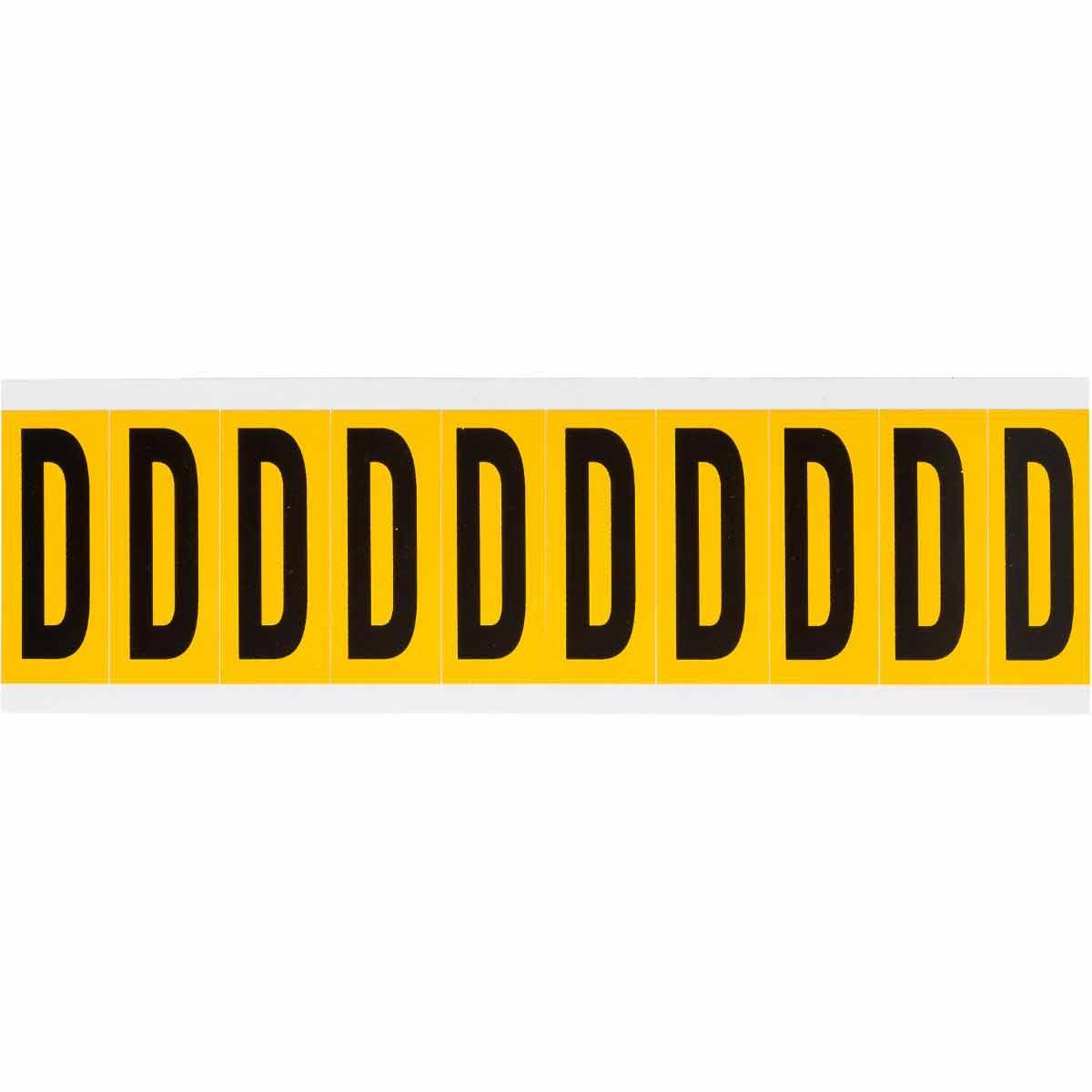 Brady® 1534-D Letters & Numbers