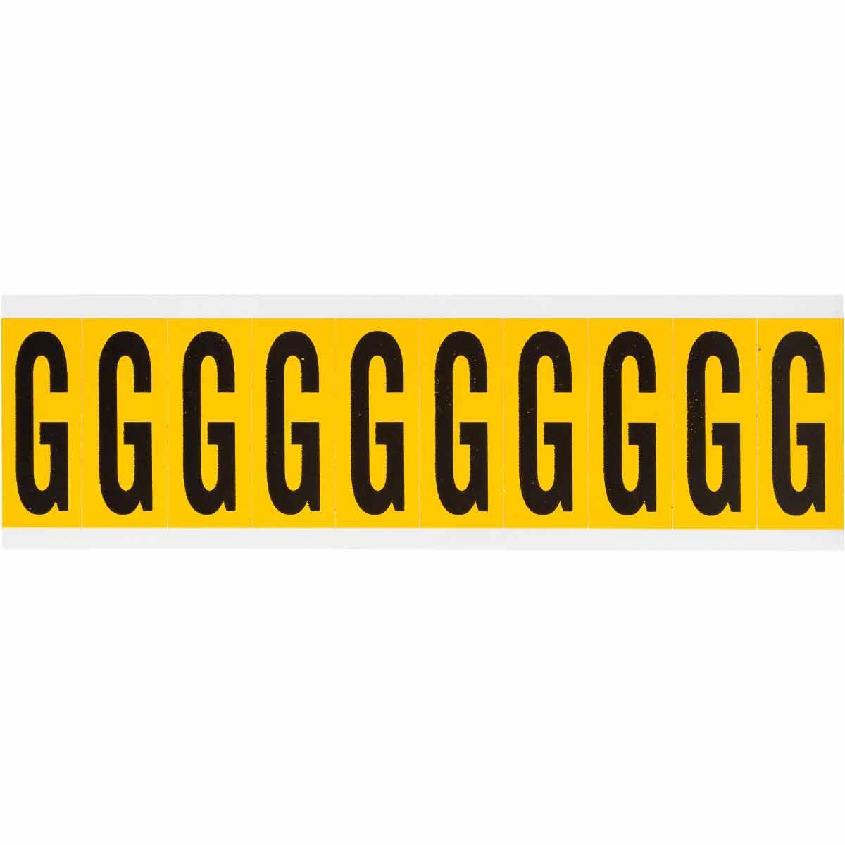 Brady® 1534-G Letters & Numbers