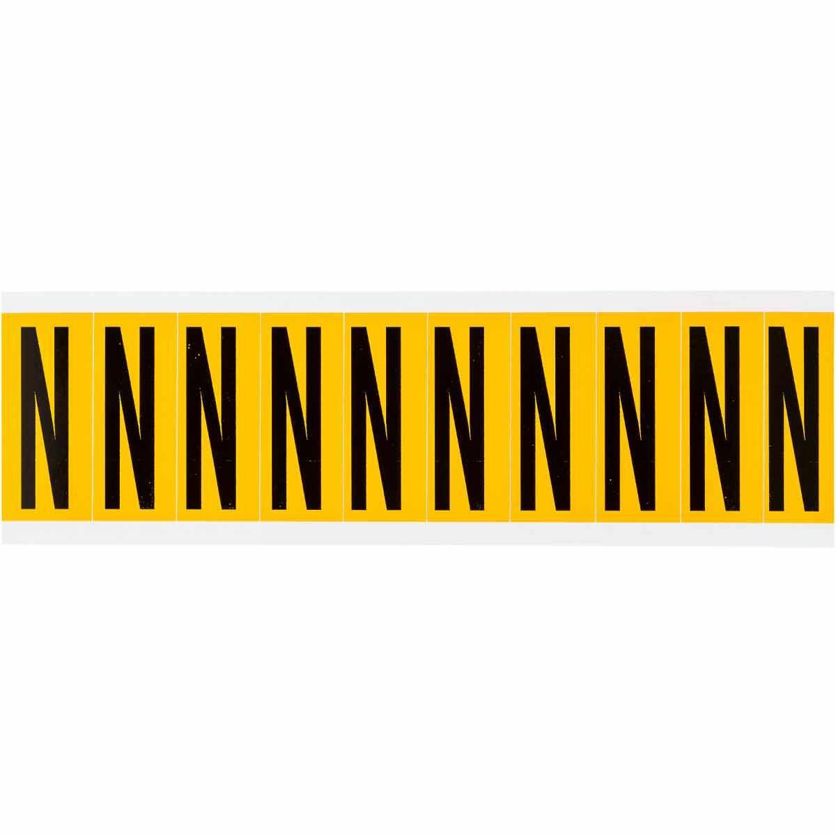 Brady® 1534-N Letters & Numbers