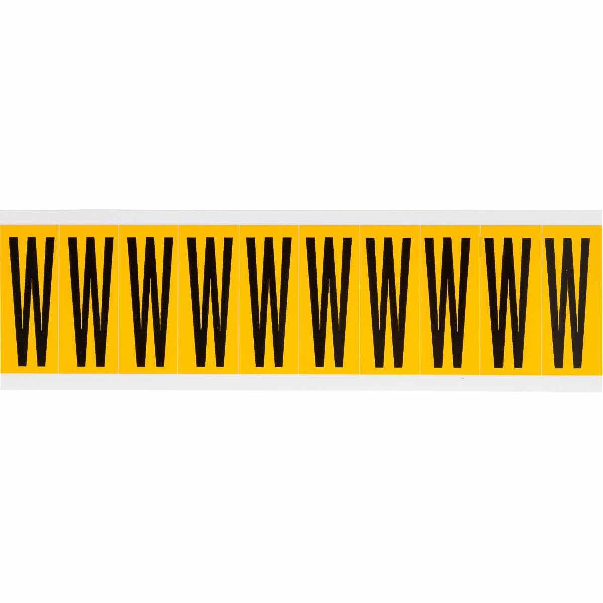 Brady® 1534-W Letters & Numbers