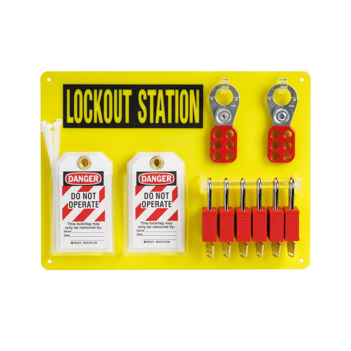 Brady® 153679 Lockout Stations & Kits