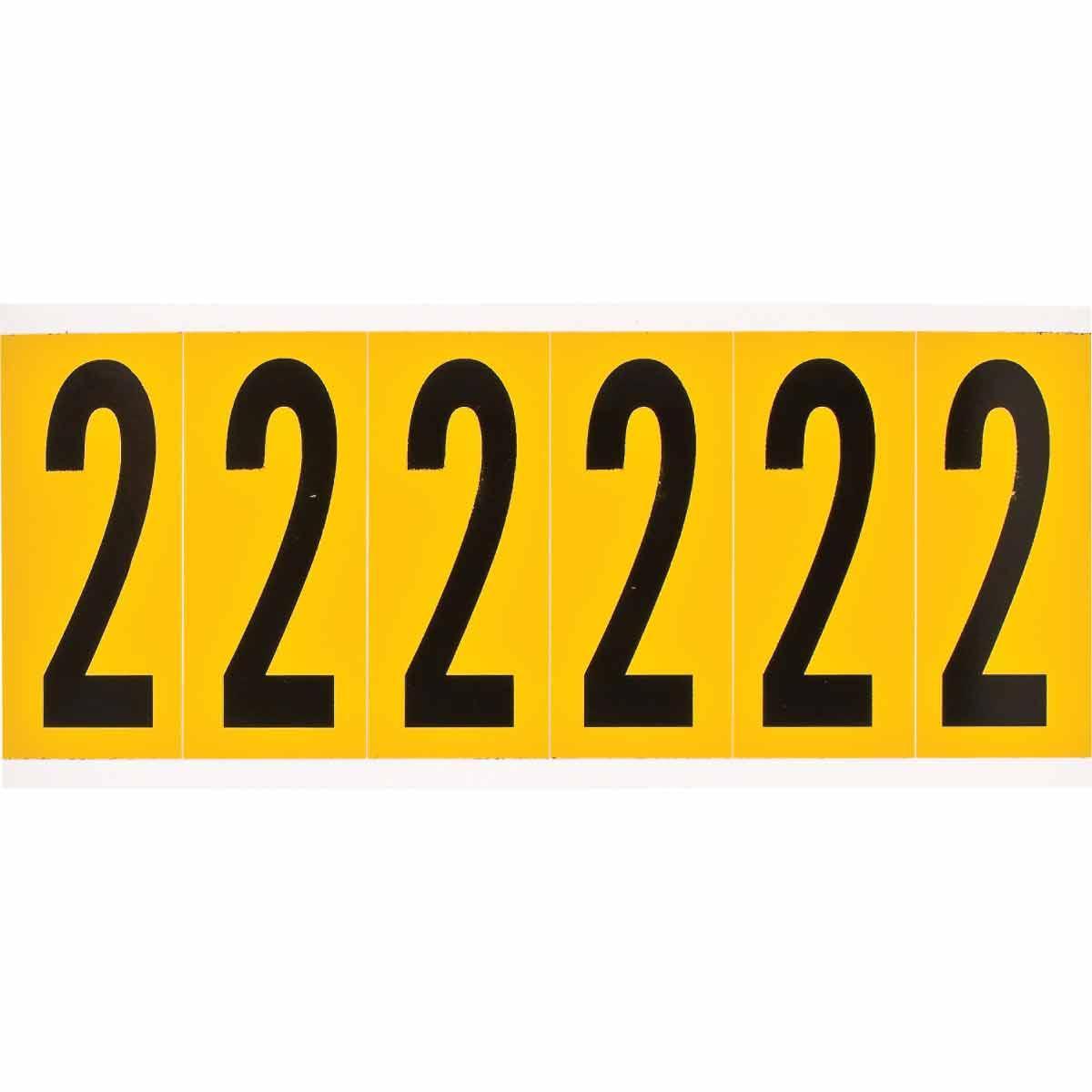 Brady® 1550-2 Letters & Numbers
