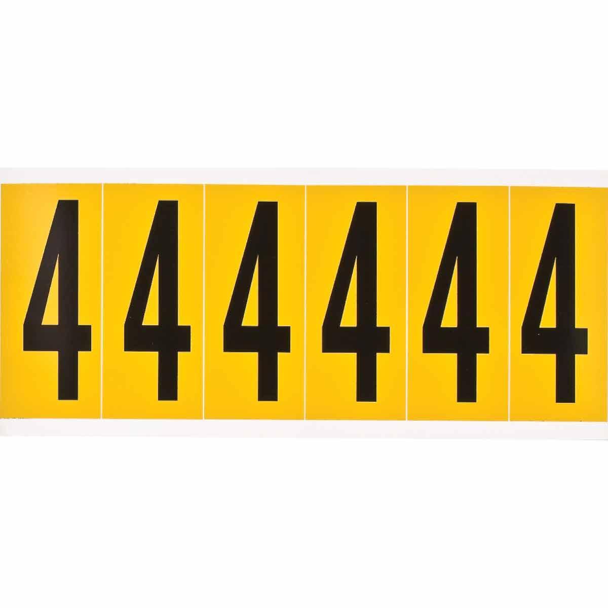 Brady® 1550-4 Letters & Numbers