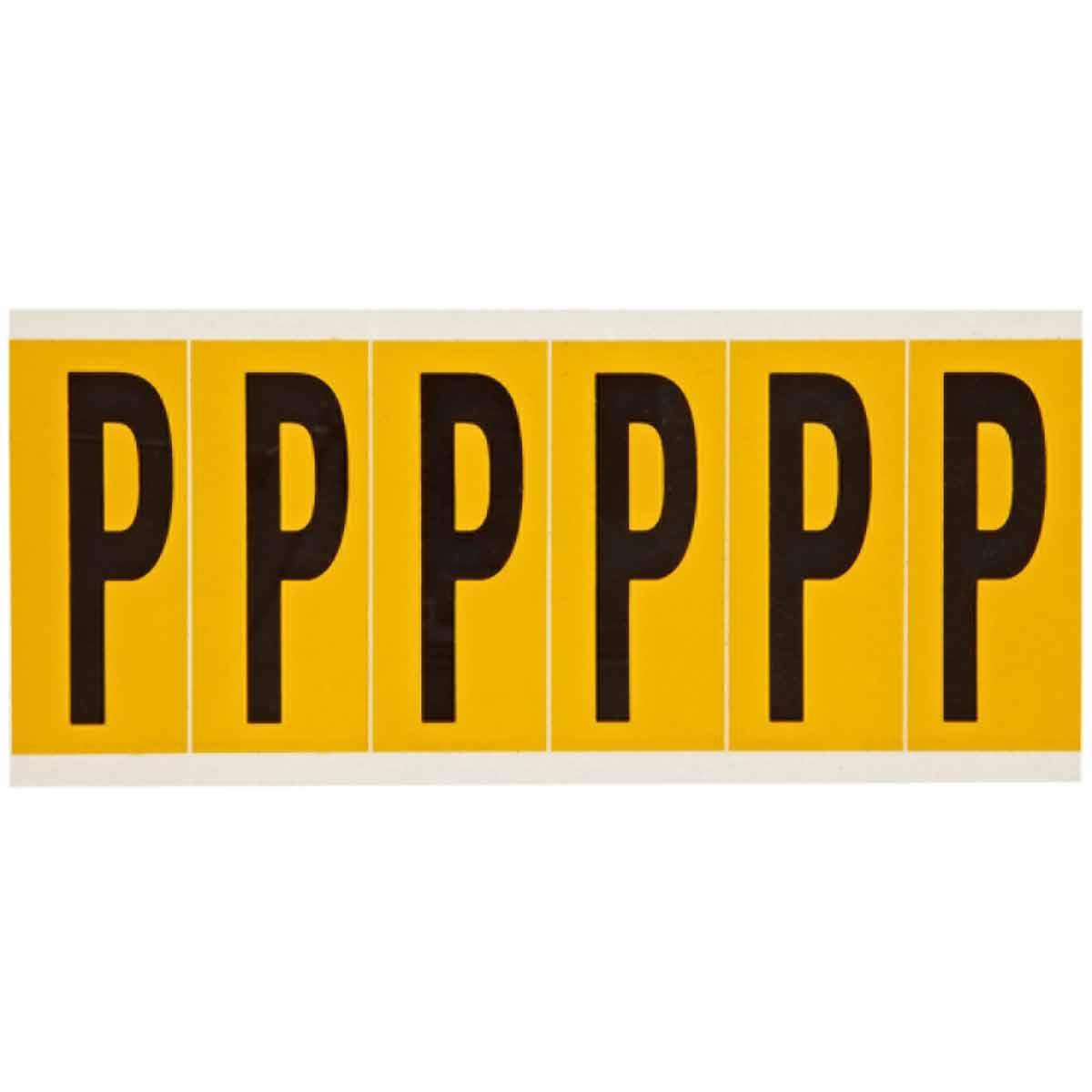 Brady® 1550-P Letters & Numbers