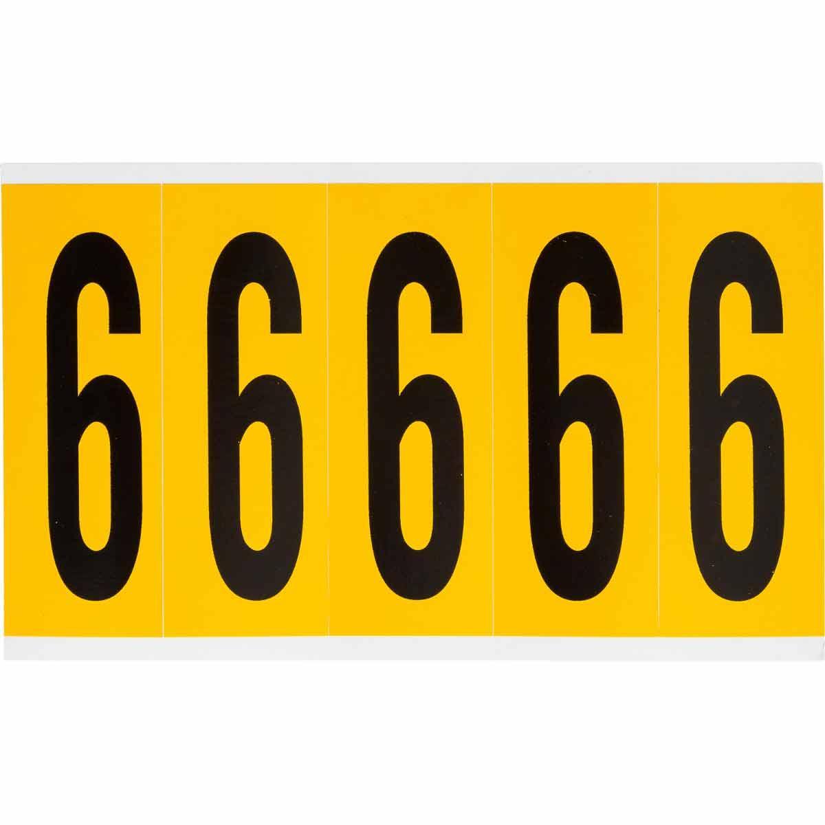 Brady® 1560-6 Letters & Numbers