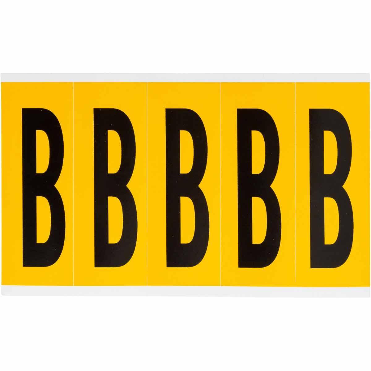 Brady® 1560-B Letters & Numbers