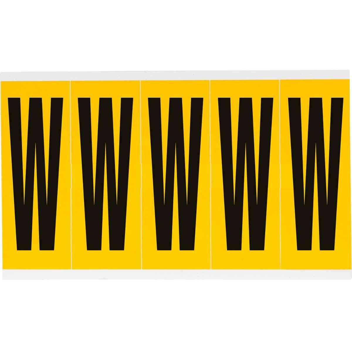 Brady® 1560-W Letters & Numbers