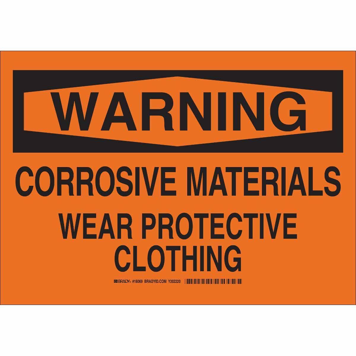 Brady® 16069 Accident Prevention Signs