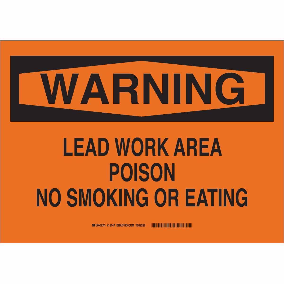 Brady® 16173 Chemical & Hazardous Material Signs