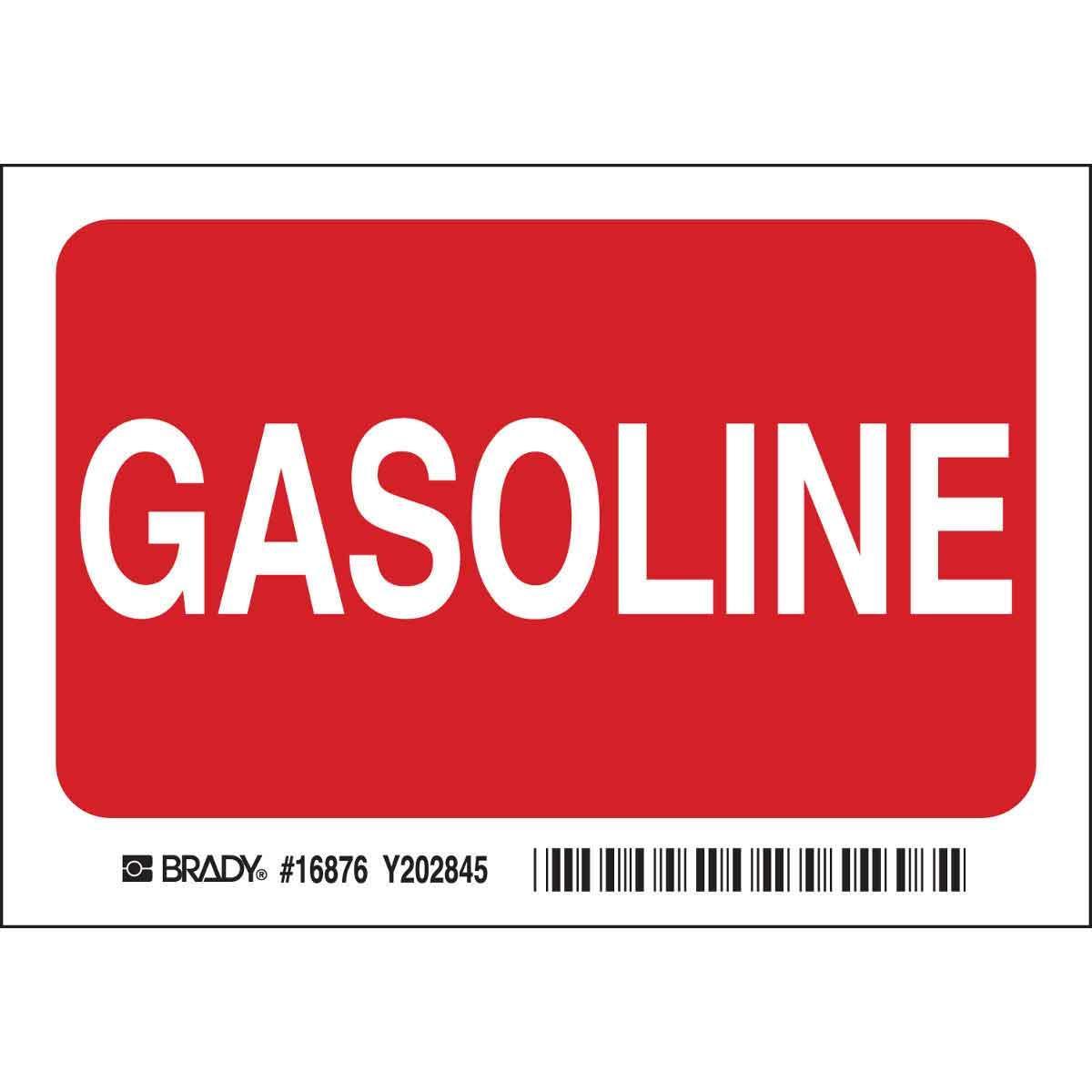 Brady® 16876 Chemical & Hazardous Material Signs