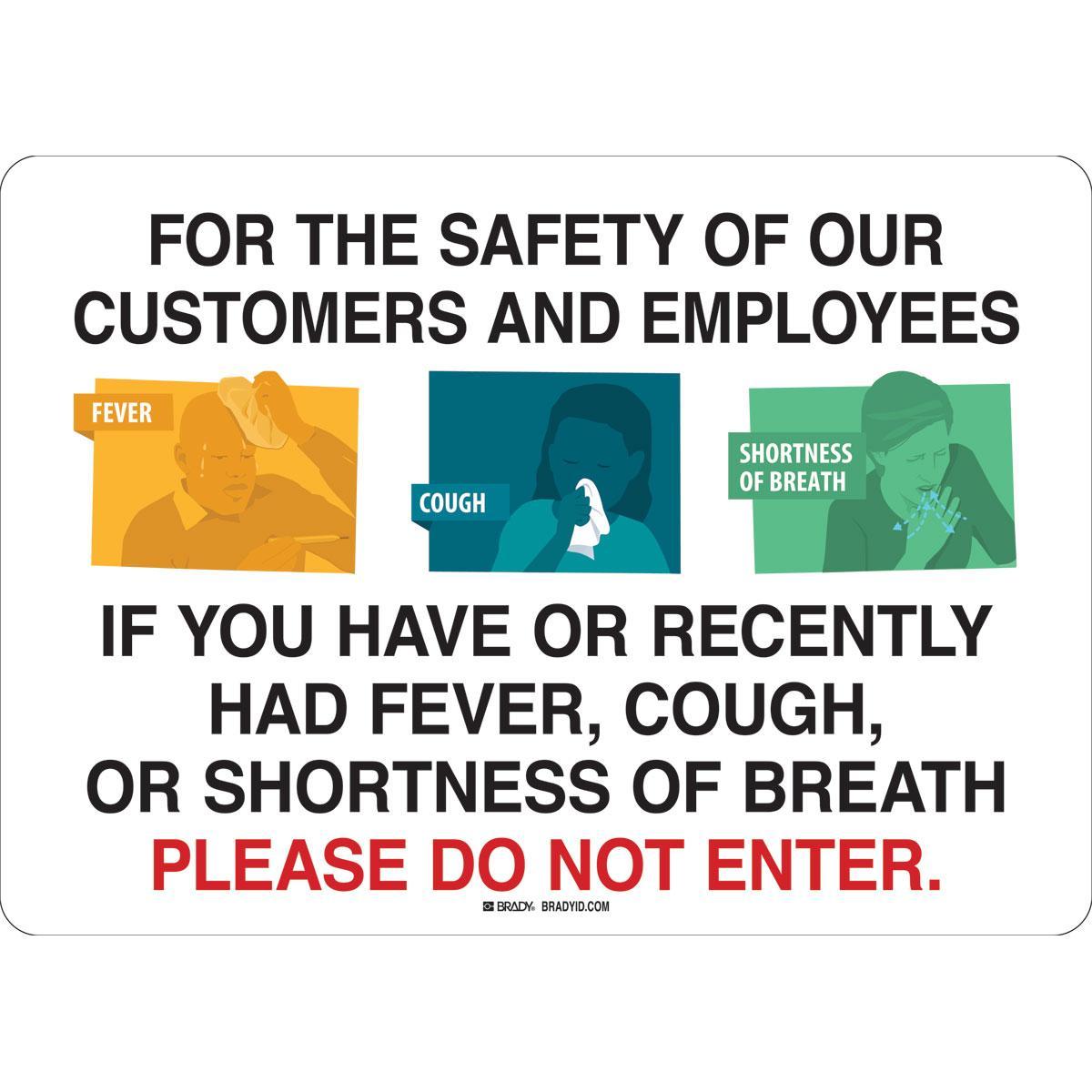Brady® 170175 Office & Facility Signs