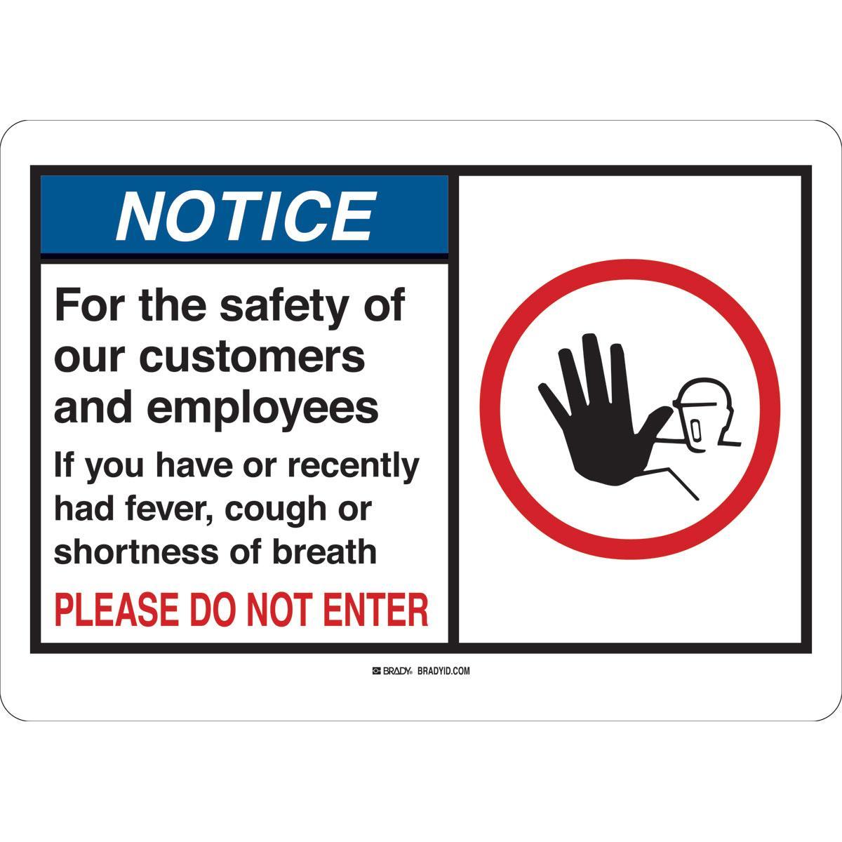 Brady® 170200 Office & Facility Signs
