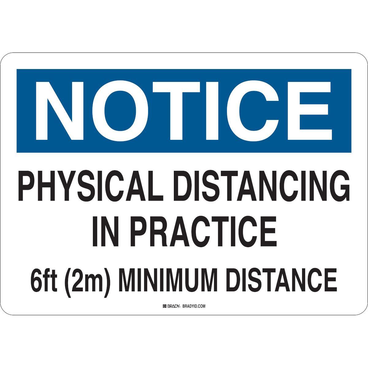 Brady® 170262 Office & Facility Signs