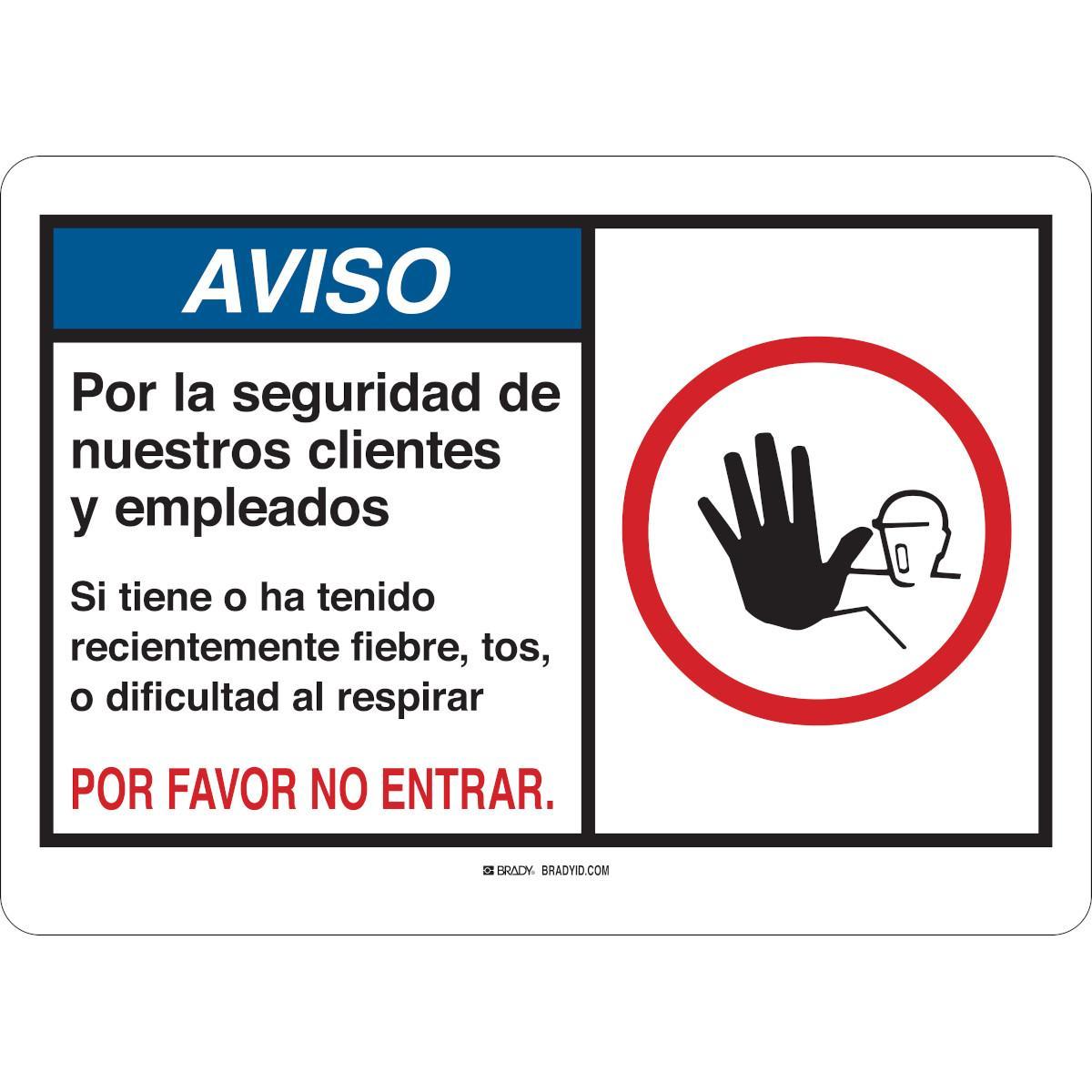 Brady® 170285 Office & Facility Signs