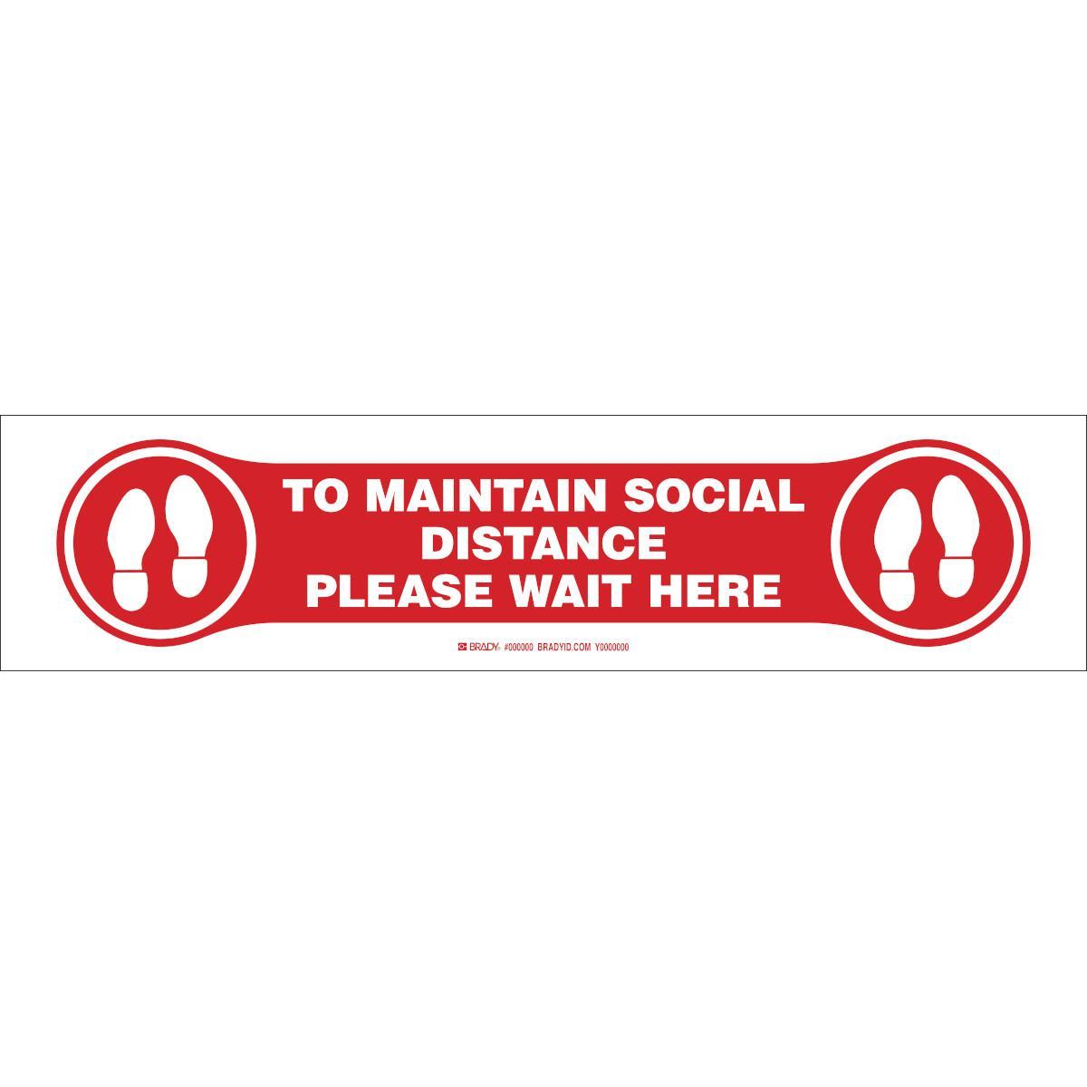 Brady® 170337 Office & Facility Signs