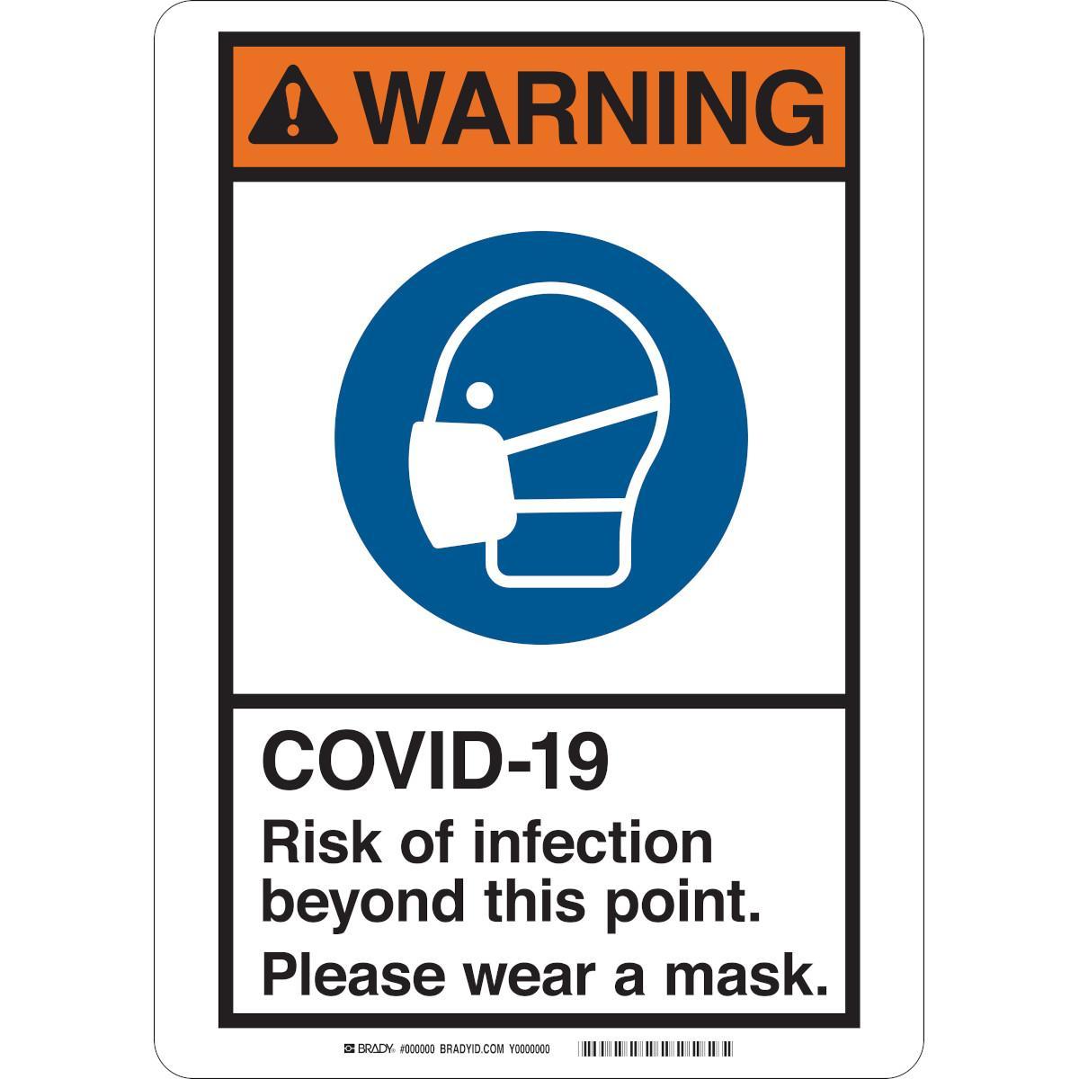 Brady® 170340 Office & Facility Signs
