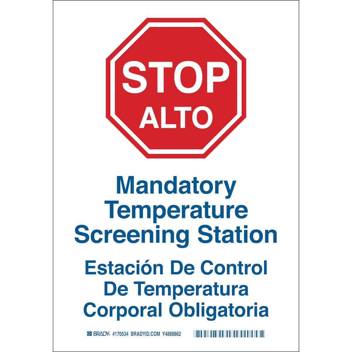 Brady® 170534 Office & Facility Signs
