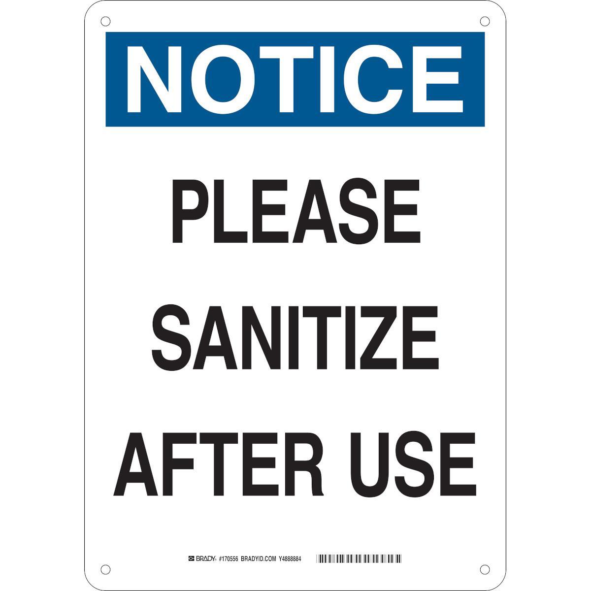 Brady® 170556 Office & Facility Signs