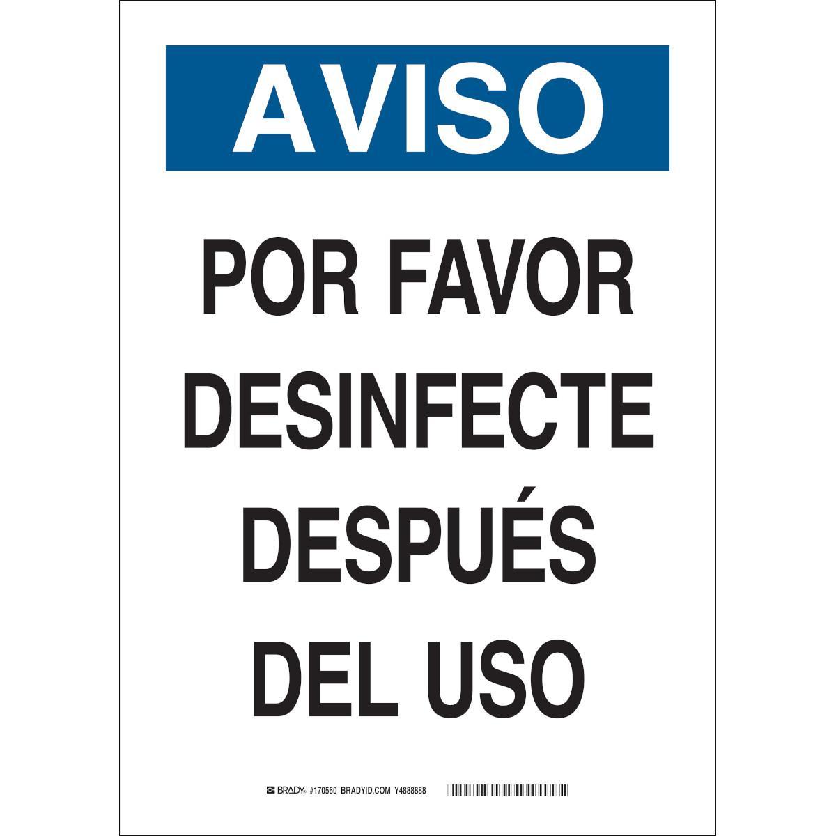 Brady® 170560 Office & Facility Signs