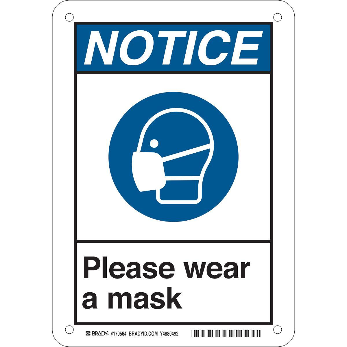 Brady® 170564 Office & Facility Signs
