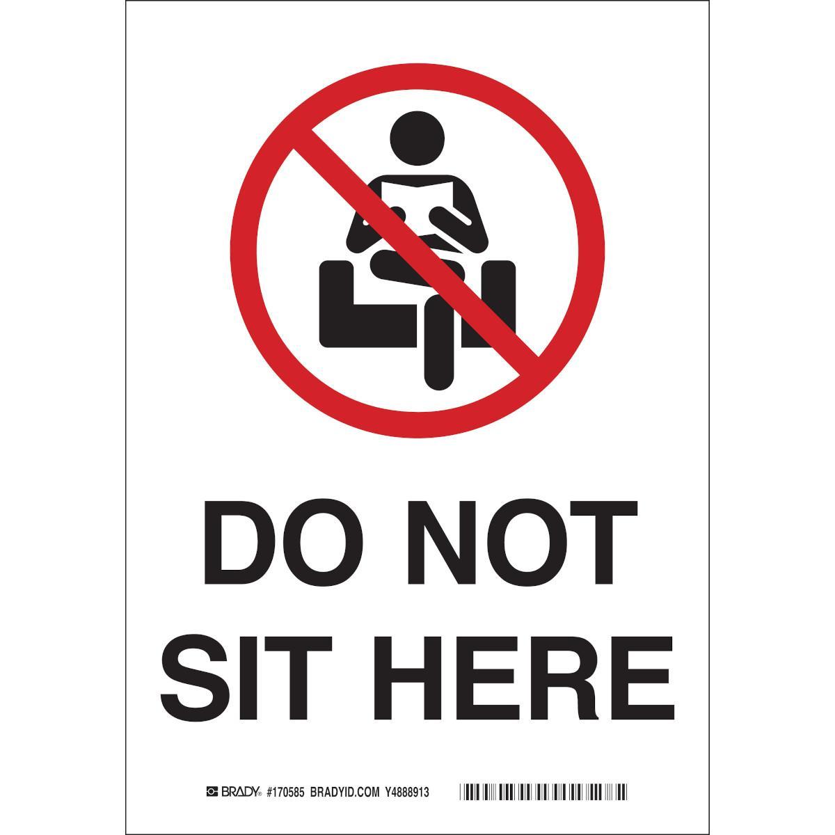 Brady® 170585 Office & Facility Signs