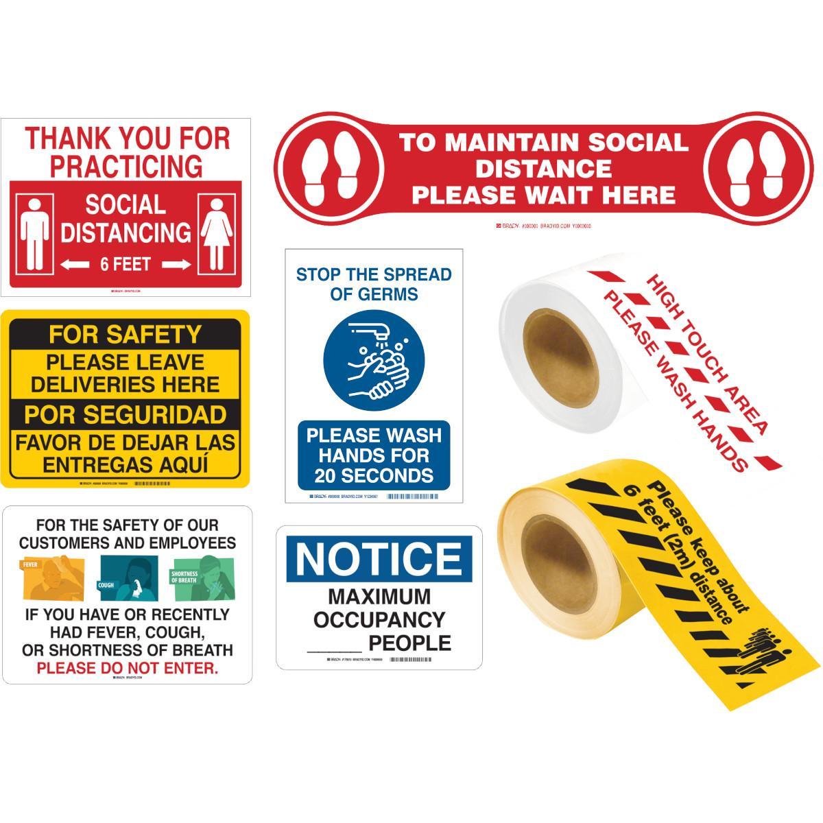 Brady® 170673 Office & Facility Signs
