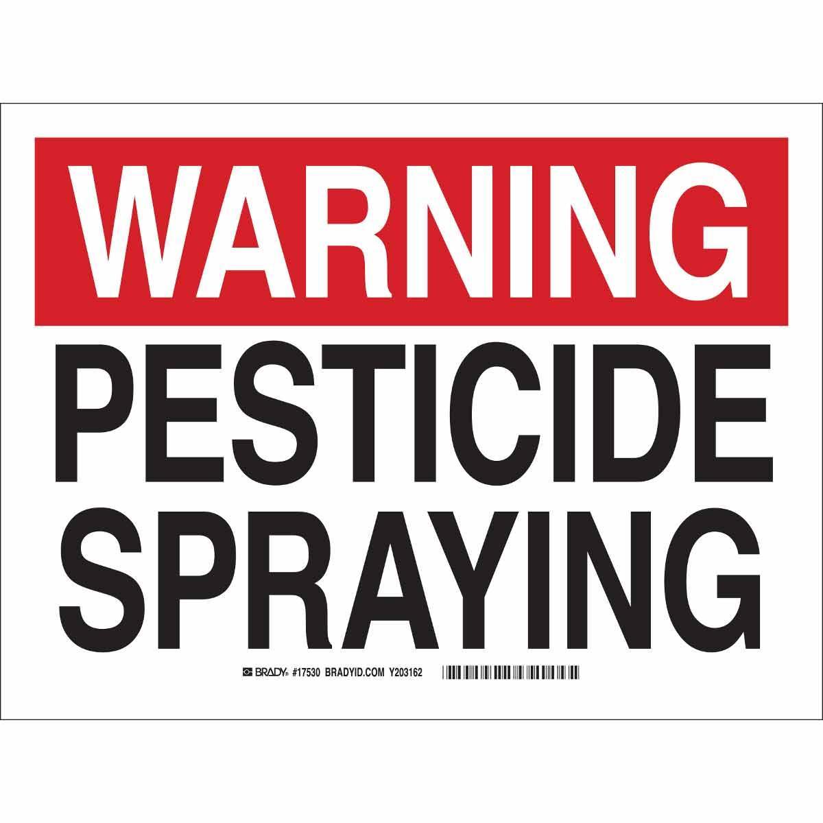 Brady® 17530 Chemical & Hazardous Material Signs