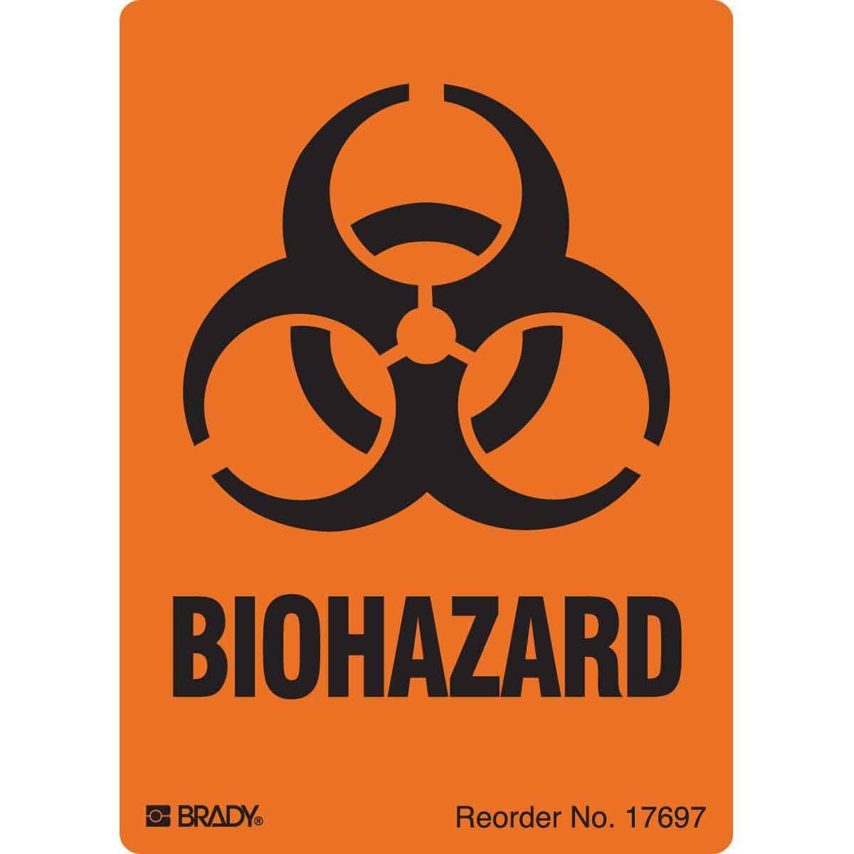 Brady® 17697LS Safety & Facility Labels