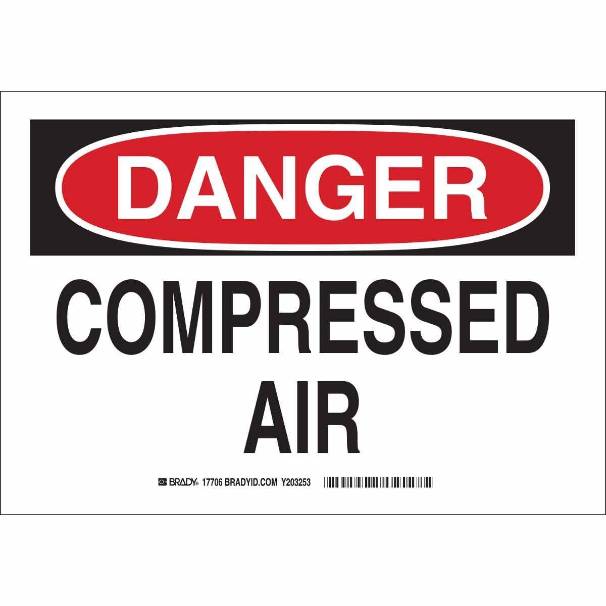 Brady® 17706 Chemical & Hazardous Material Signs