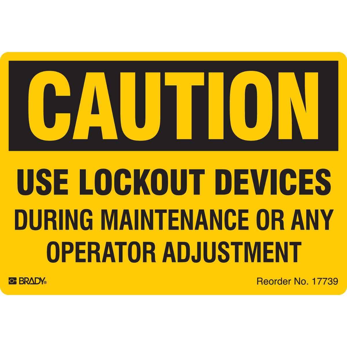 Brady® 17739LS Safety & Facility Labels