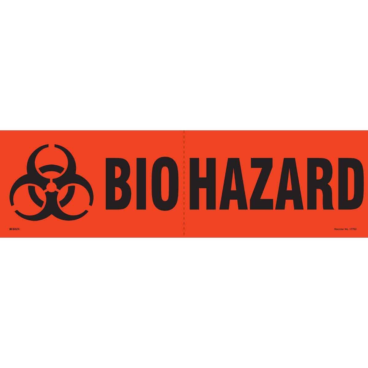 Brady® 17753LS Chemical & Hazardous Material Signs