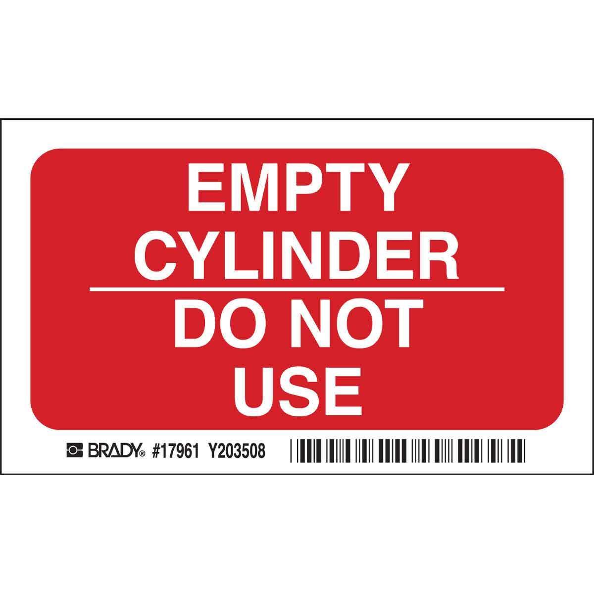 Brady® 17961 Chemical & Hazardous Material Signs
