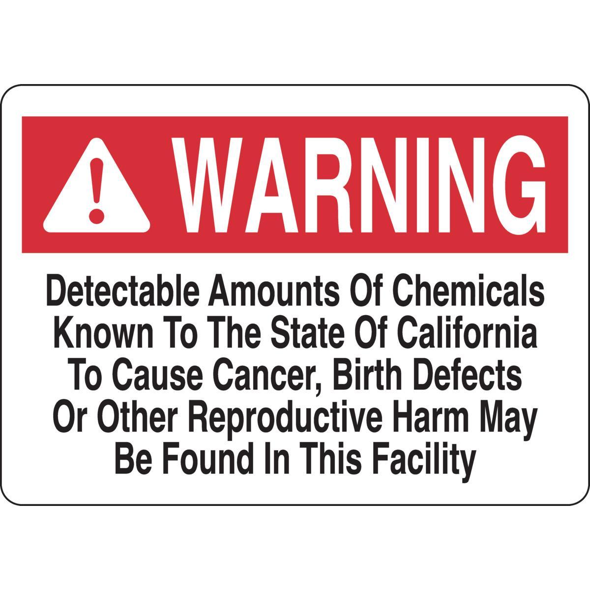 Brady® 18154 Chemical & Hazardous Material Signs