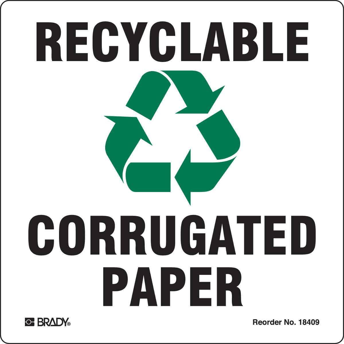 Brady® 18409FLS Safety & Facility Labels