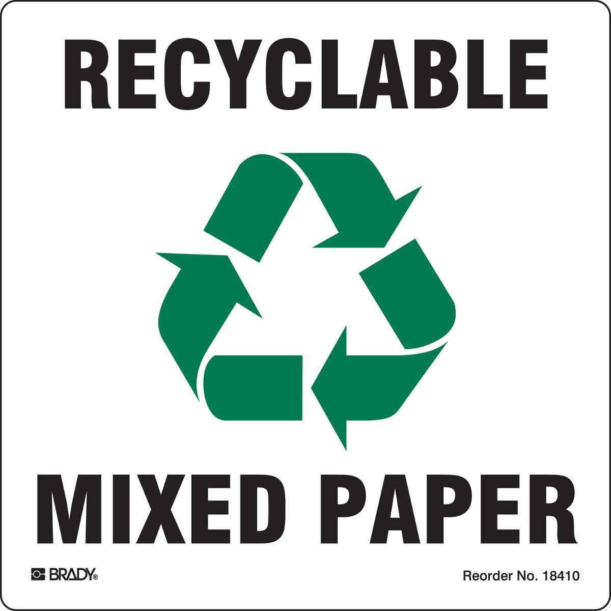 Brady® 18410FLS Safety & Facility Labels