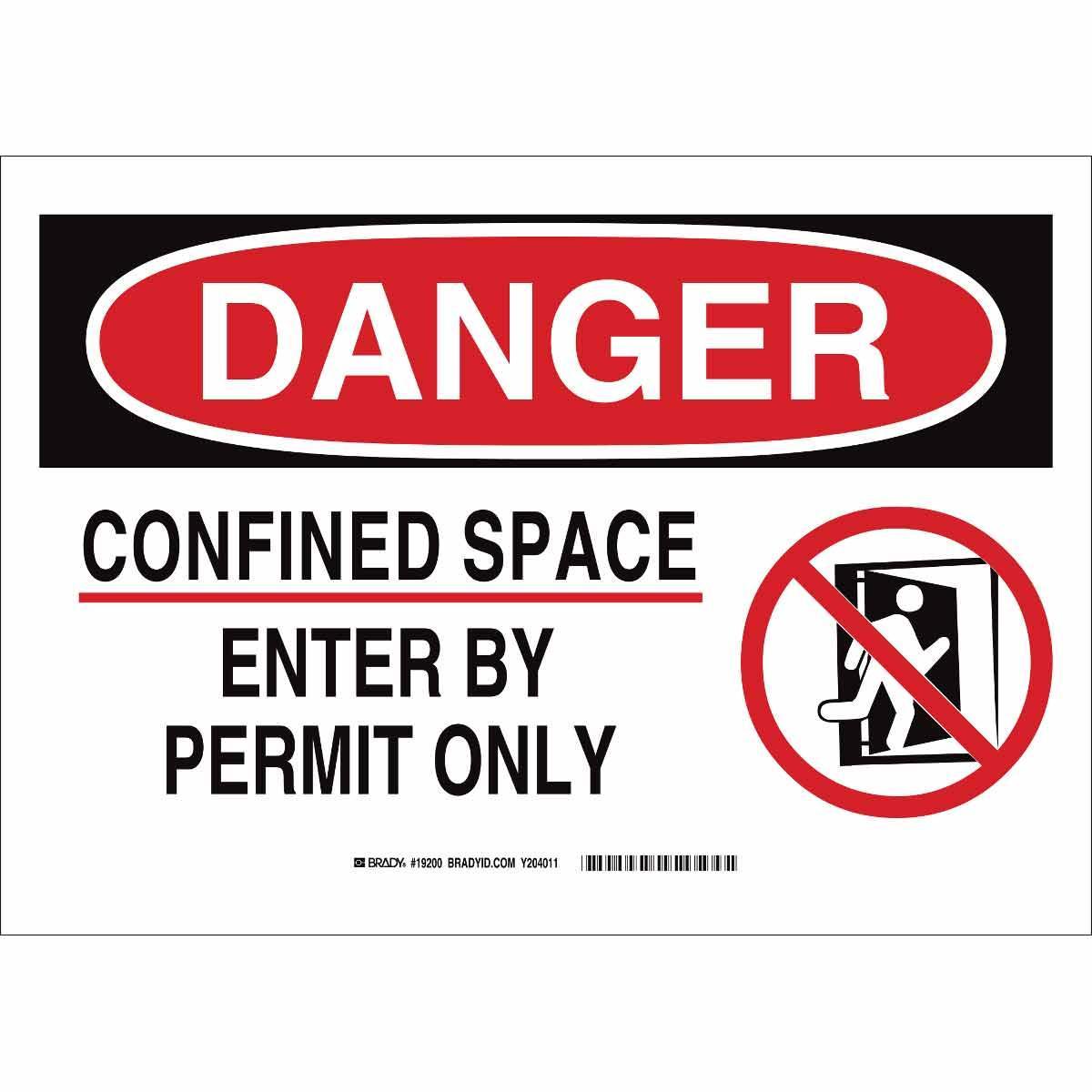Brady® 19199 Accident Prevention Signs